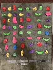 53 Assorted Climbing Holds