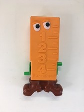 Vintage 1982 Fisher Price Terry Tape Measure Child Height Recorder (H12)