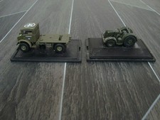 2 Oxford Diecast  1/76 Military Models   ( CMP 3rd Canadian Inf/RAF DB Tractor )