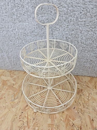 Vintage metal white - vintage,