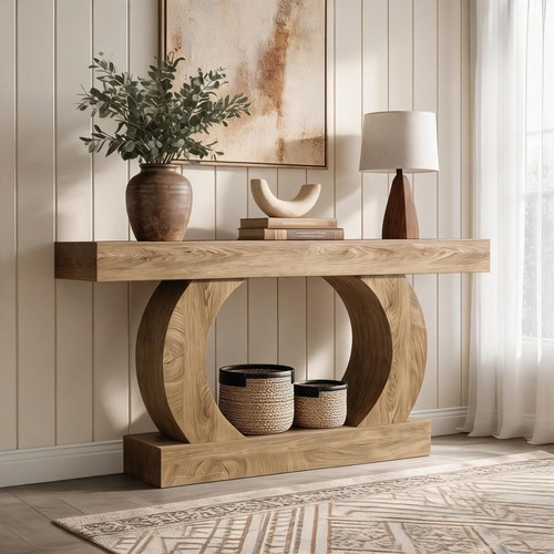 Inch farmhouse console - 59-inch,