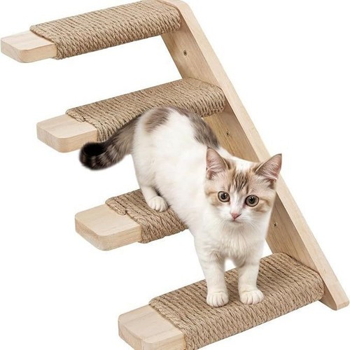 Wall mounted cat - cat, furniture