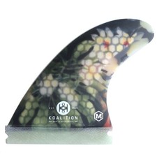 Koalition Waikiki Surfboard Fin Set Medium Futures NEW 3 fin thruster set