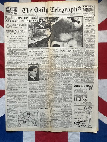 Ww2 newspaper copy - newspaper, 1943