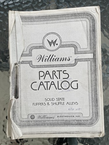 Williams electronics parts - williams,