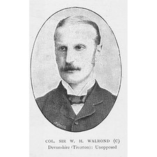 SIR WILLIAM WALROND MP for