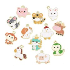 12 Fun Mixed Animal Shaped