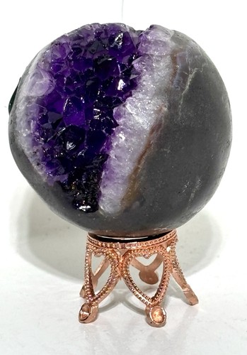 Amethyst crystal ball sphere - ball,