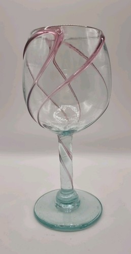 Hand blown art - glass, wine
