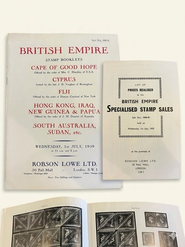 Robson lowe 1959 british - robson,