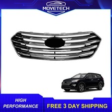Front Grille Chrome Fits