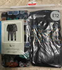 2 Tu Boys Long Sleeved Pyjamas