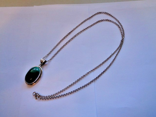 Vintage 925 silver green - 925,