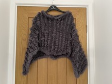 Super Soft Rabbit Fur & Knit