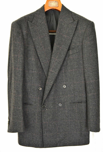 Bespoke standeven grey check - grey,