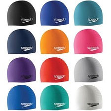 SPEEDO ADULT SWIM CAP PLAIN