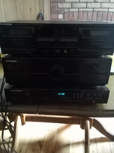 Pioneer stereo cassette deck - stereo,