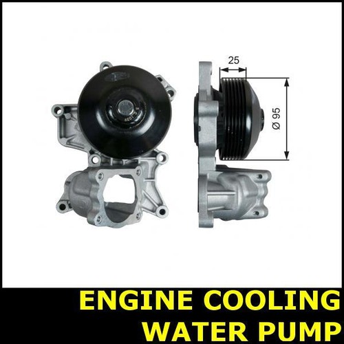 Engine cooling water - pump, fits