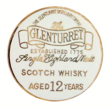 Glenturret Whisky Distillery Small Pin Badge Scotland