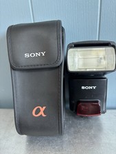 Sony alpha HVL-F42AM Flash Camera Accessory With Case 2
