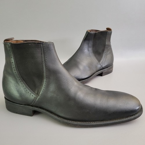 Grenson black leather chelsea - leather,