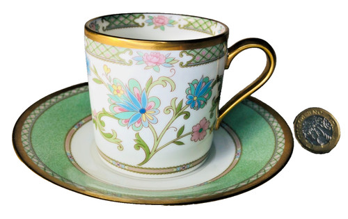 Noritake coffee cup - coffee, saucer