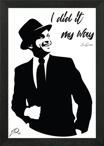 Frank sinatra way framed - frank,