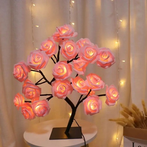 Artificial led rose flower - artificial,