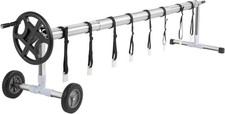 Pool Cover Reel Set Inground