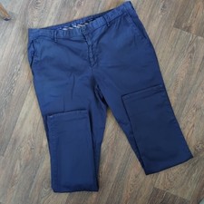 Aquascutum Chinos 36w 32l Navy