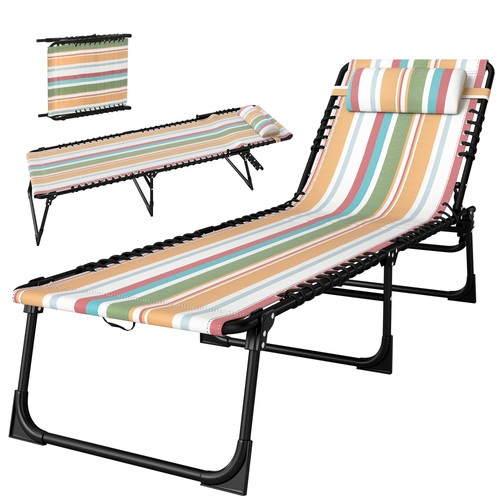 Outsunny folding beach chair - outsunny,