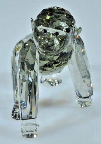 Swarovski crystal gorilla - gorilla, cub