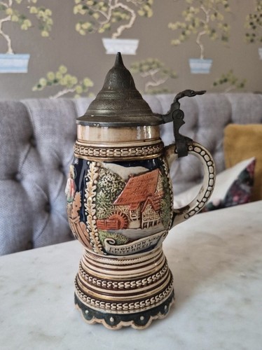 Vintage german beer - vintage, stein