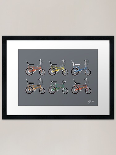 Raleigh chopper evolution - raleigh,