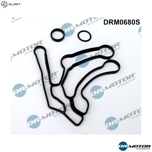 Gasket set oil cooler drm0680s - gasket,