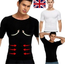 Best Mens Compression Vest for Man Boobs Gynecomastia Shirt Male Corset Girdle