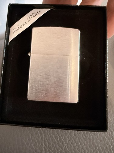 Zippo lighter 113 brushed fine - brushed,