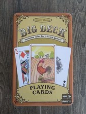 JUMBO PLAYING CARDS 5x7 inch