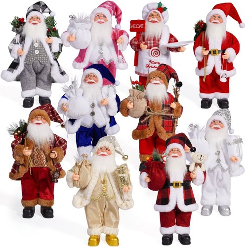 Christmas standing santa claus - christmas,