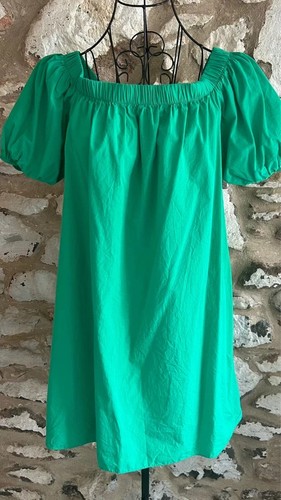 Primark green bardot tunic - green,