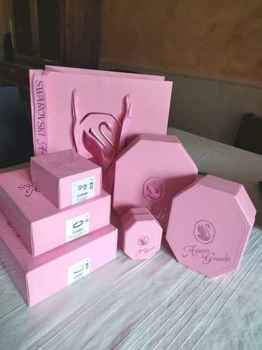 Swarovski packaging rose - rose, box