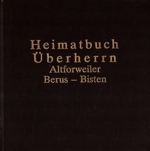 Heimatbuch überherrn - heimatbuch,