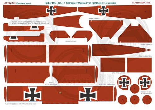 Aviattic att32224 fokker - aviattic,