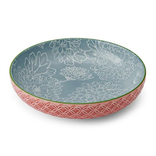Bowl 21cm geometric leaf - 21cm,