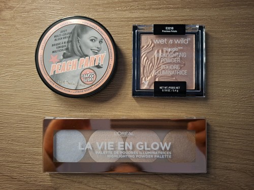 Highlighter blush bundle - highlighter, 3
