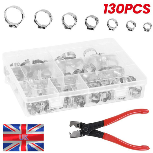 130pcs single ear stepless - single,