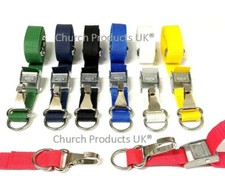 Metal Cam Buckle Straps Tie Down With Clip And D-ring Each End 25mm Webbing