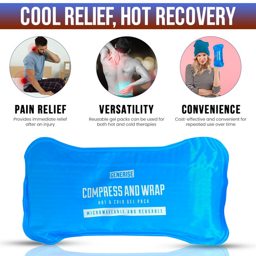 Reusable ice pack for sports - ice,