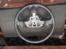 GENUINE Peugeot 206 CC Sport GTI XSI Quicksilver BLACK Leather Steering Wheel