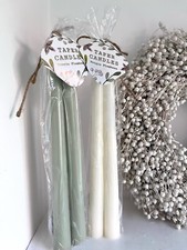 4x Tapered Dinner Candles